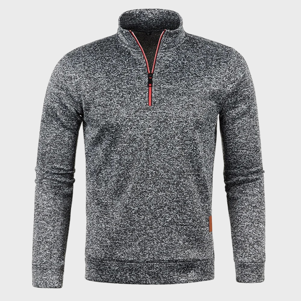 Gideon | Men's Half Zip Jumper Knitted