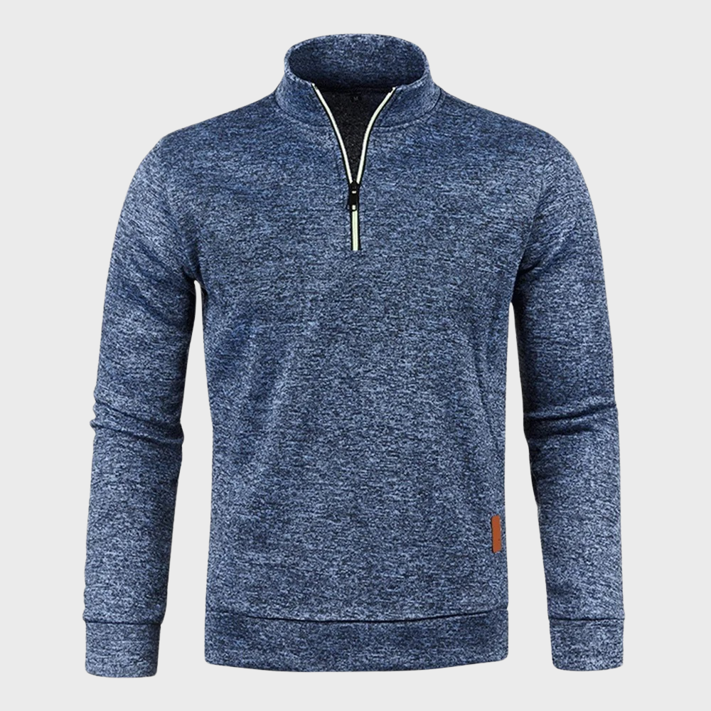 Gideon | Men's Half Zip Jumper Knitted