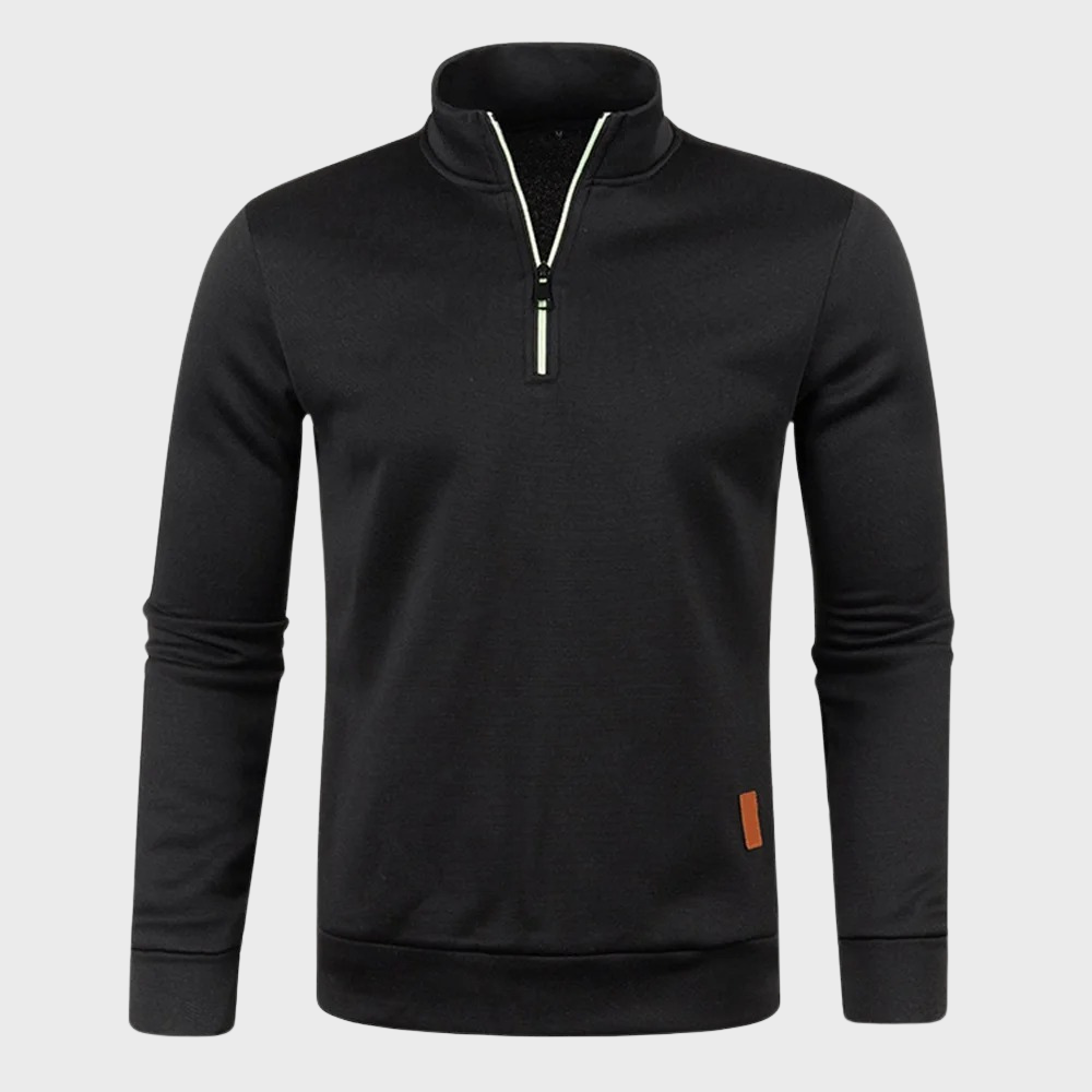 Gideon | Men's Half Zip Jumper Knitted