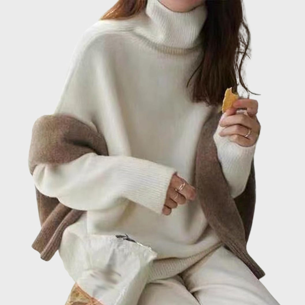 Giselle | Women's Roll Neck Jumper Soft Knit