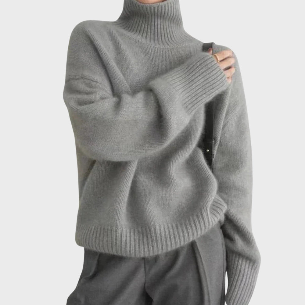 Giselle | Women's Roll Neck Jumper Soft Knit
