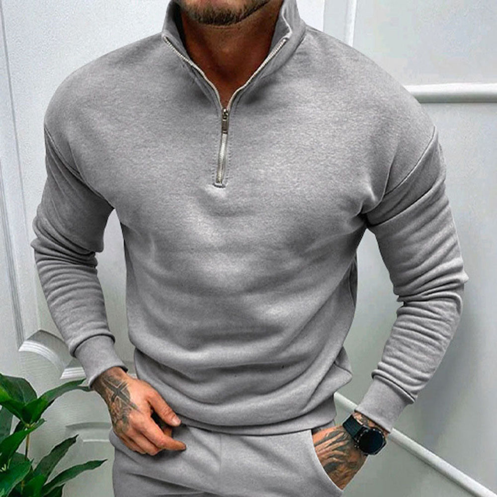 Godfrey | Men's Half Zip Jumper Fine Knit