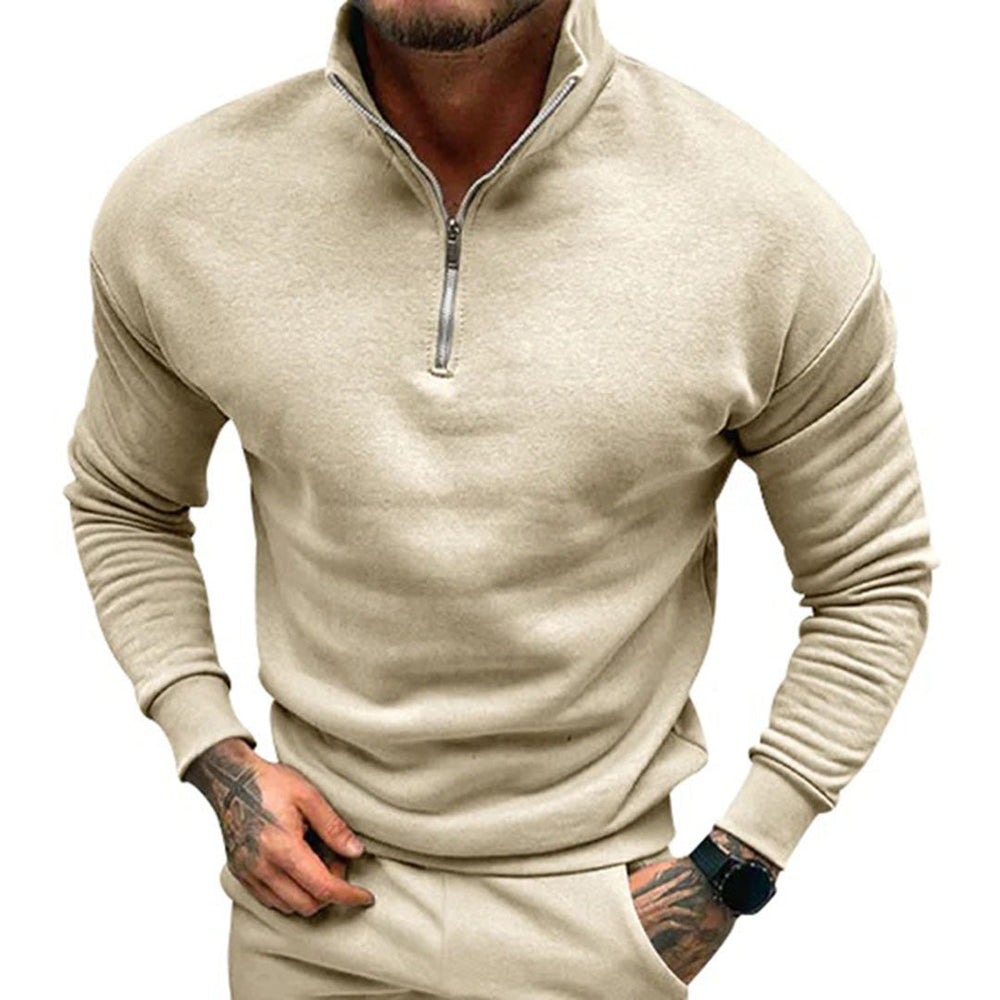 Godfrey | Men's Half Zip Jumper Fine Knit