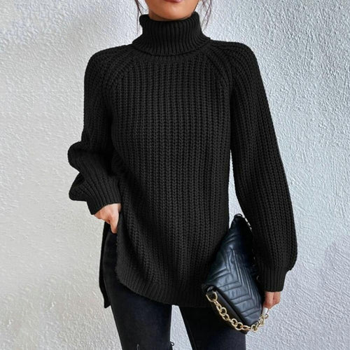 Guinevere | Women's Fine Knit Roll Neck Jumper