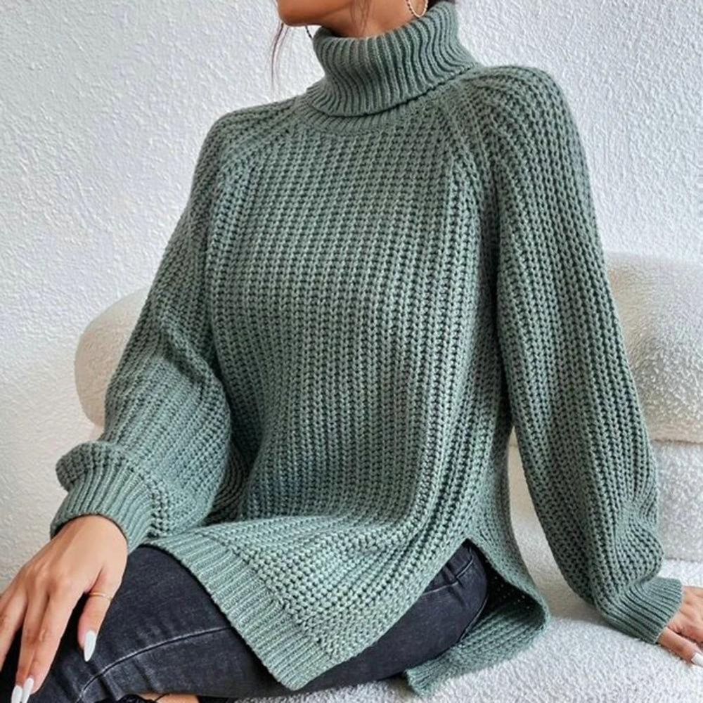 Guinevere | Women's Fine Knit Roll Neck Jumper
