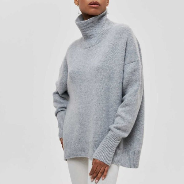 Halle | Women's Long Sleeve Roll Neck Jumper