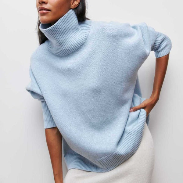 Halle | Women's Long Sleeve Roll Neck Jumper