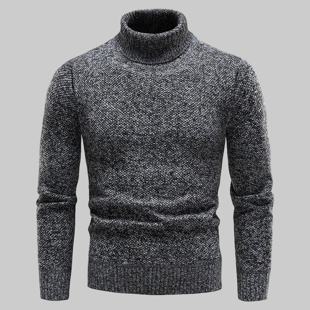 Harlan | Men's Fine Knit Polo Neck Jumper