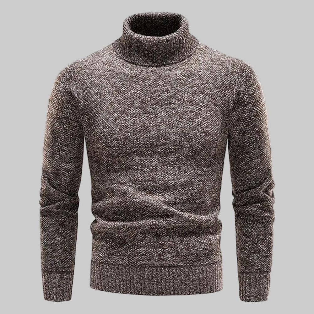Harlan | Men's Fine Knit Polo Neck Jumper