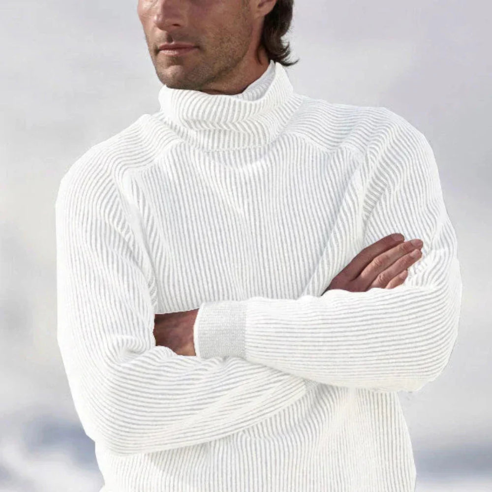 Hayes | Men's Polo Neck Jumper