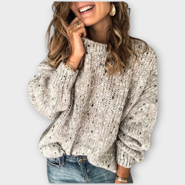 Hazel | Women's Soft Knit Knitted Jumper Slouchy