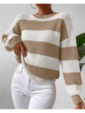 Hollis | Women's Striped Crew Neck Jumper