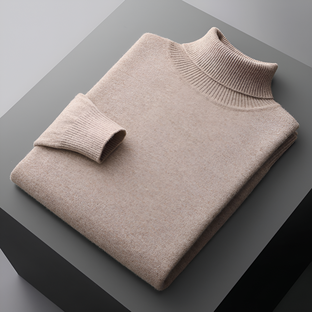 Horace | Men's Roll Neck Jumper Fine Knit