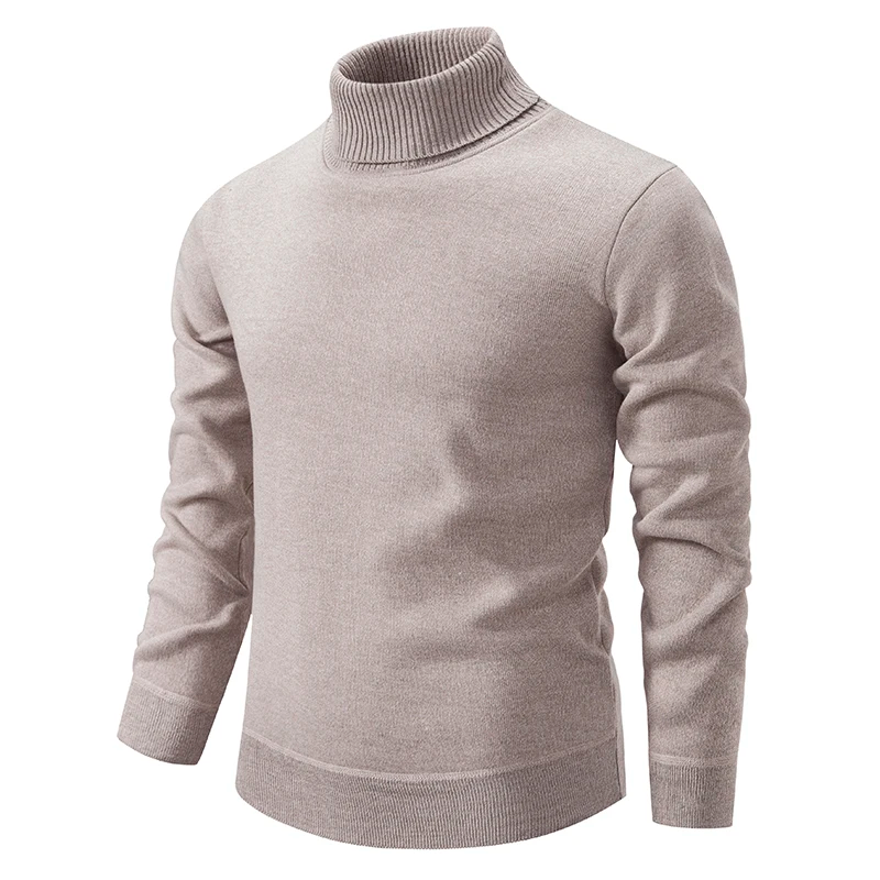 Hugh | Men's Knitted Roll Neck Jumper