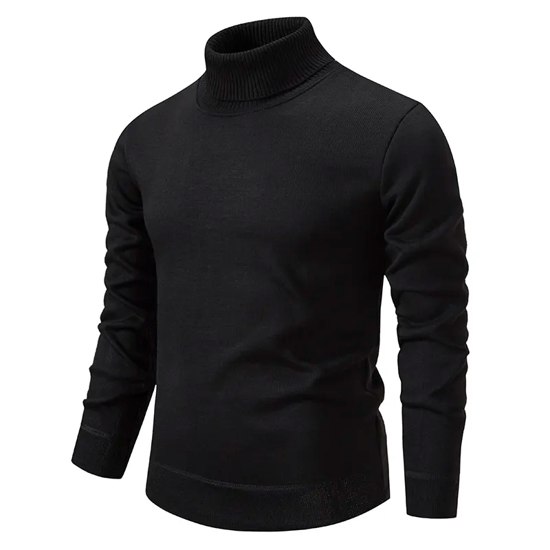 Hugh | Men's Knitted Roll Neck Jumper
