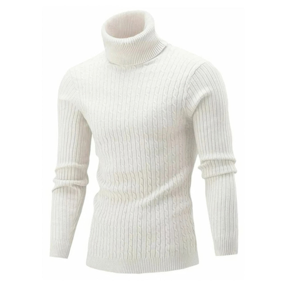 Ignatius | Men's Roll Neck Jumper Knitted
