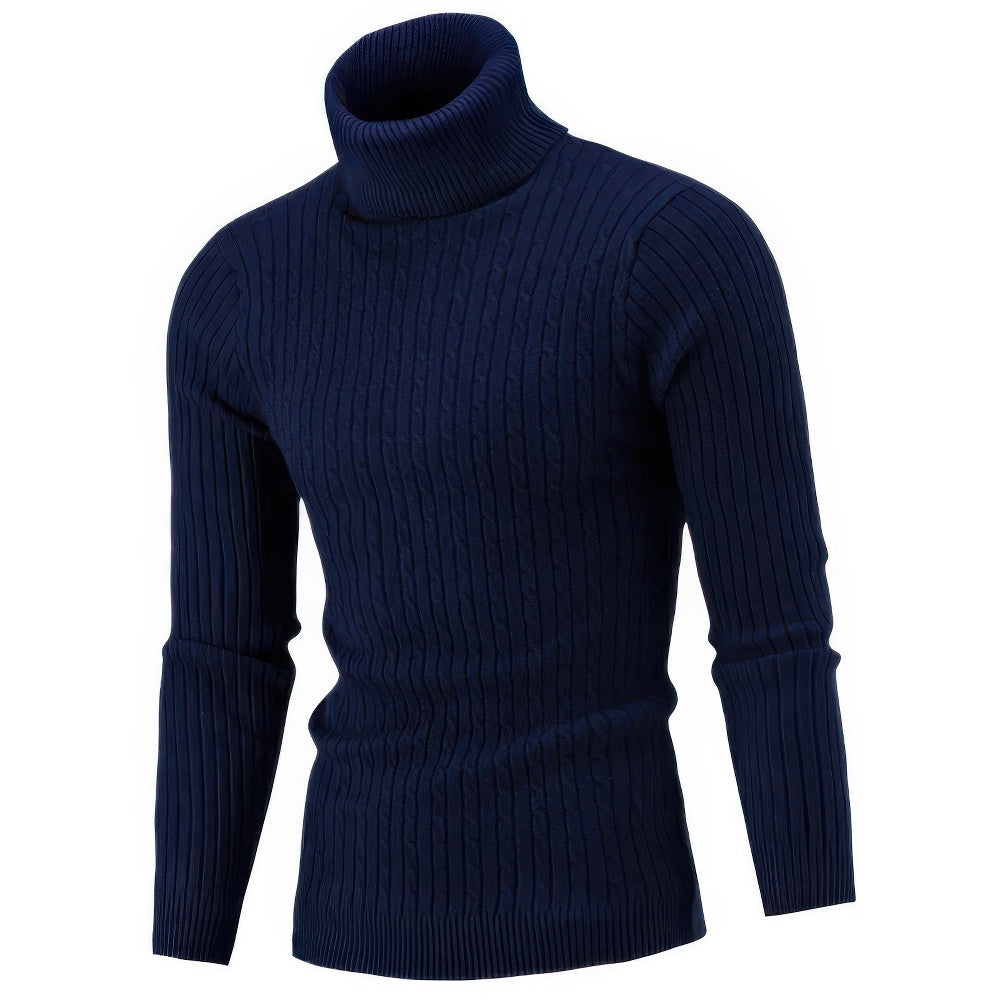 Ignatius | Men's Roll Neck Jumper Knitted