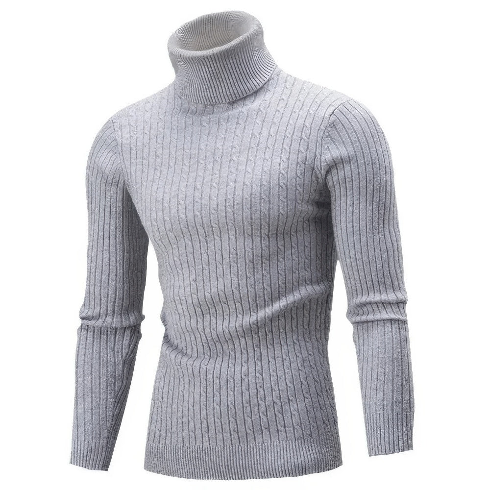 Ignatius | Men's Roll Neck Jumper Knitted