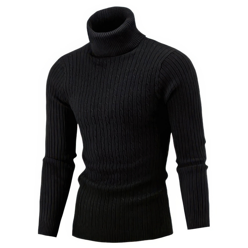 Ignatius | Men's Roll Neck Jumper Knitted