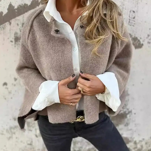 Jacinta | Women's Round Neck Cardigan Oversized