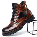 Jules | Men's Leather Boots Chelsea Lace Up