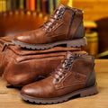 Julian | Men's Leather Boots Ankle Brogue