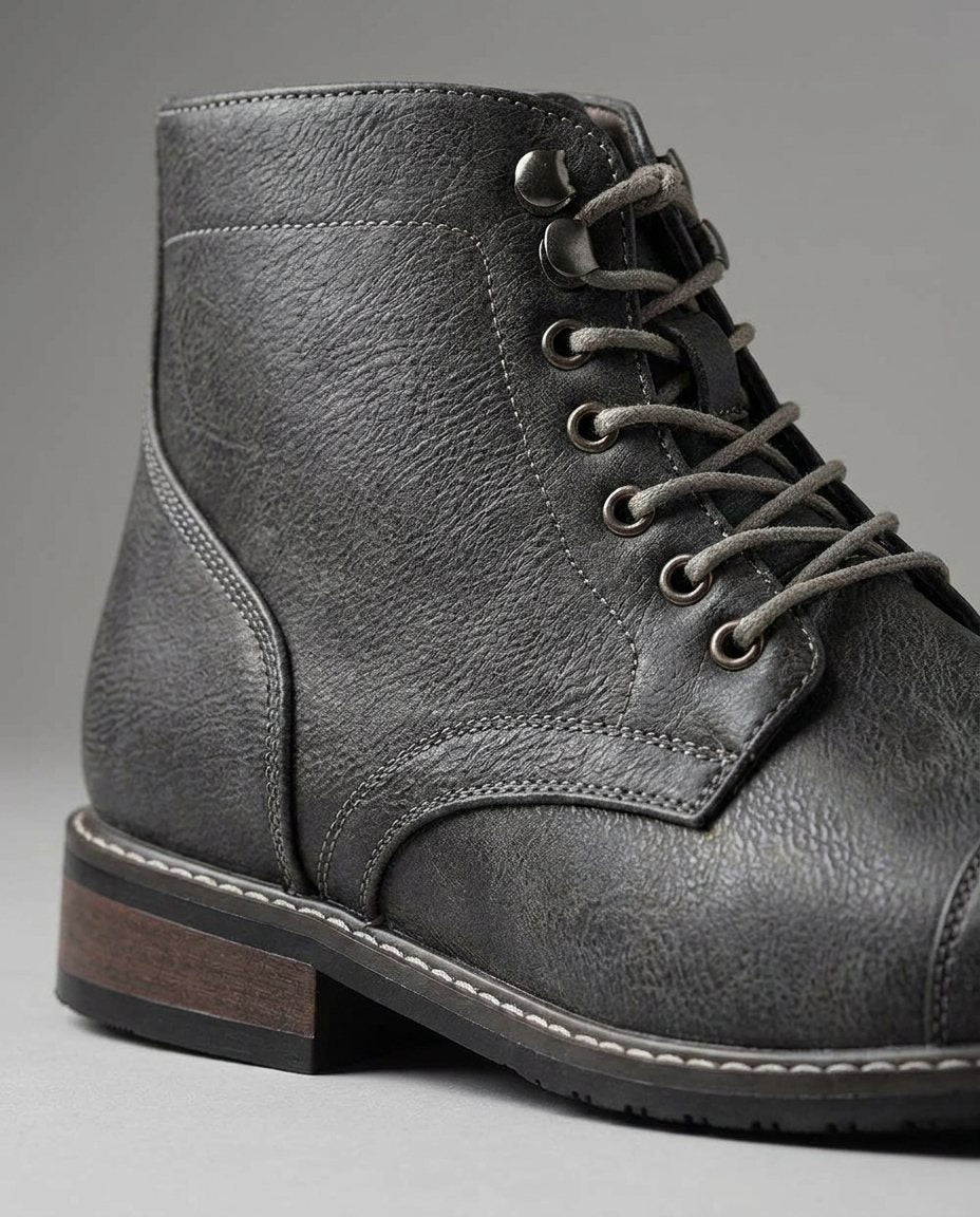 Killian | Men's Leather Boots Lace Up Brogue