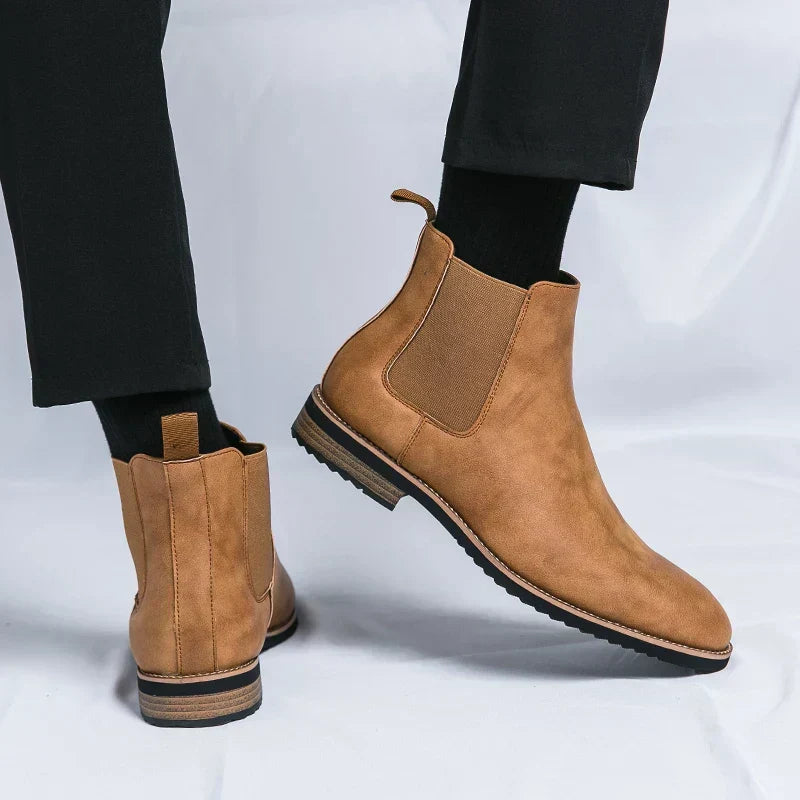 Lawrence | Men's Chelsea Boots Dealer Leather