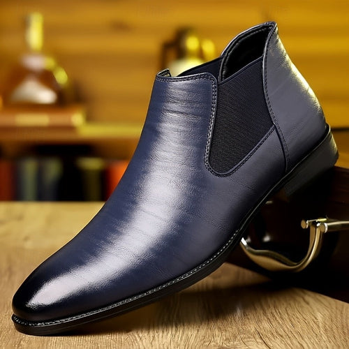 Magnus | Men's Chelsea Boots Leather Dealer Ankle