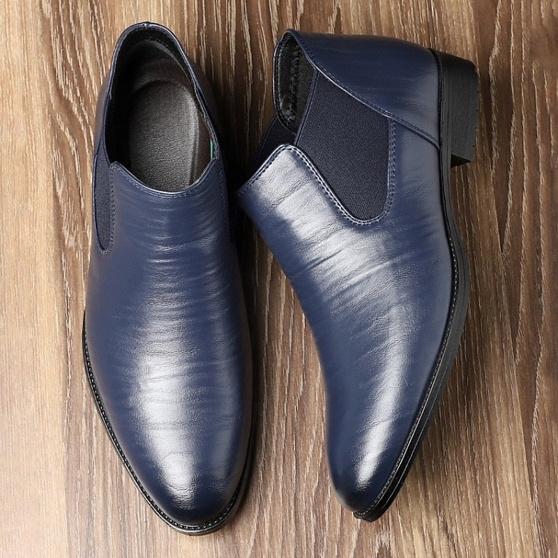 Magnus | Men's Chelsea Boots Leather Dealer Ankle