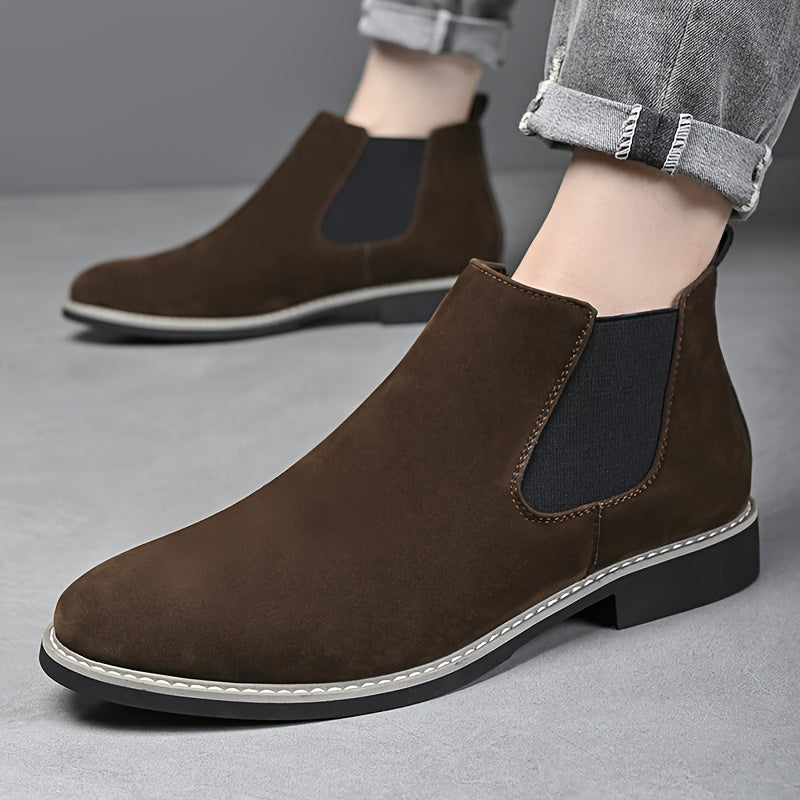 Malcolm | Men's Leather Chelsea Boots Ankle