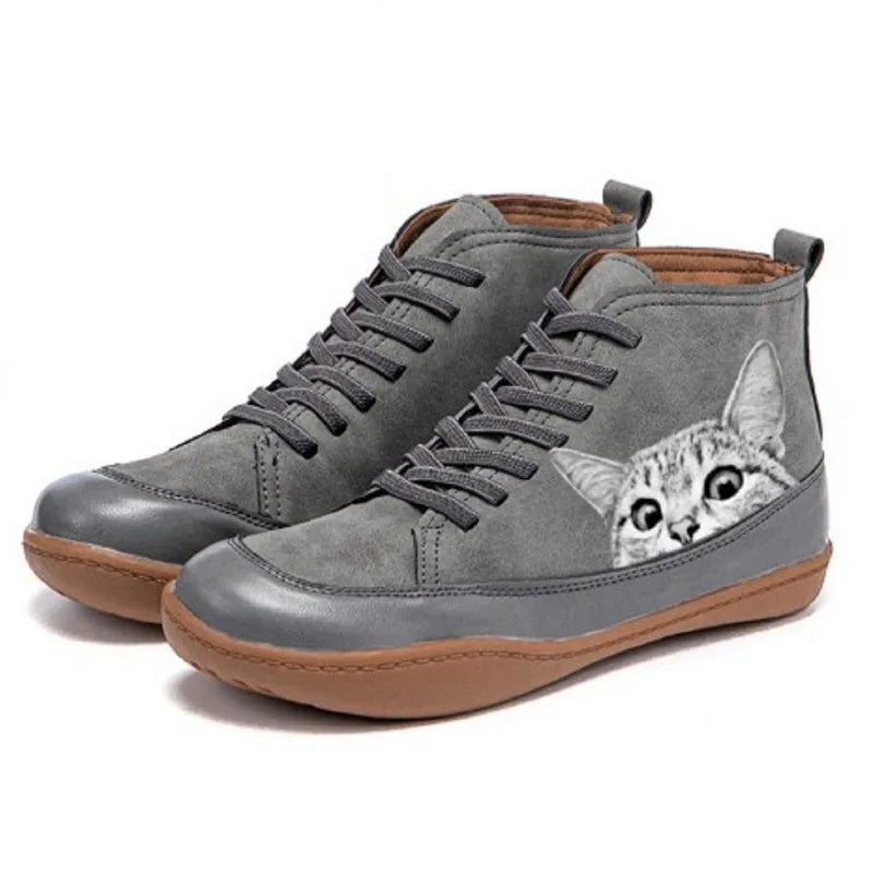 Maribel | Women's Flat Ankle Boots Warm Winter