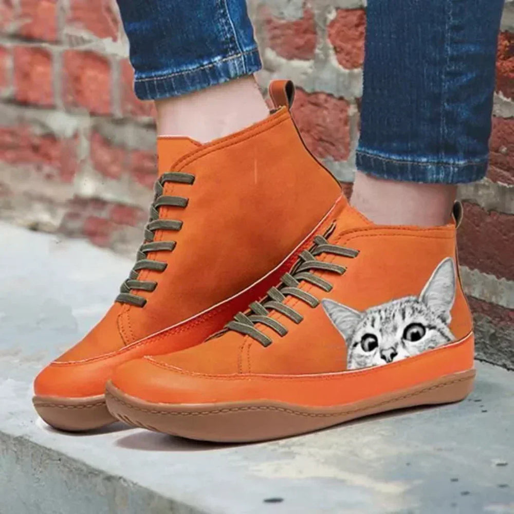 Maribel | Women's Flat Ankle Boots Warm Winter
