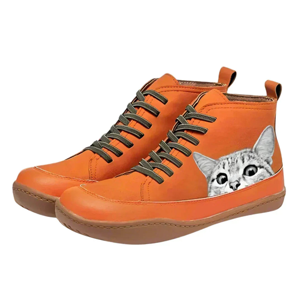 Maribel | Women's Flat Ankle Boots Warm Winter