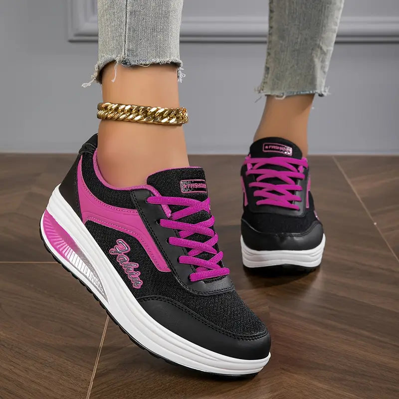 Mariel | Women's Platform Cushioned Trainers