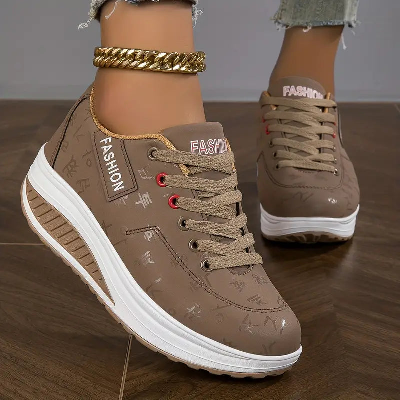 Mariel | Women's Platform Cushioned Trainers