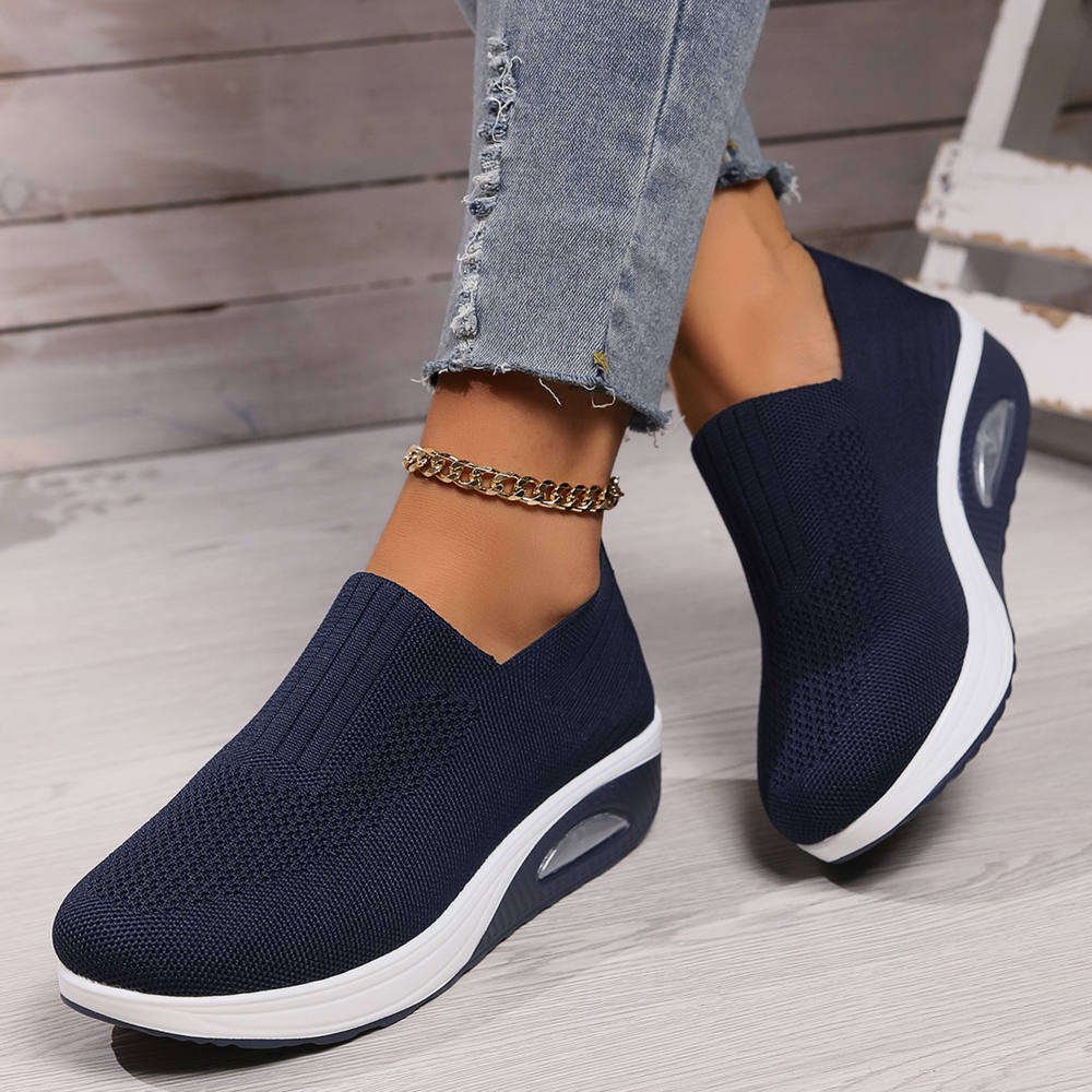 Marina | Women's Slip On Cushioned Trainers