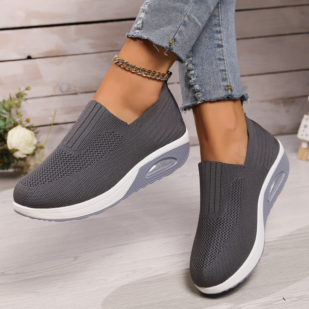 Marina | Women's Slip On Cushioned Trainers