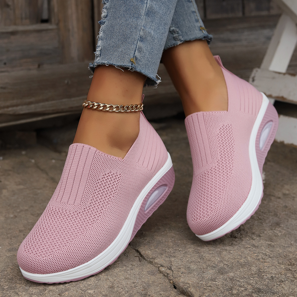 Marina | Women's Slip On Cushioned Trainers