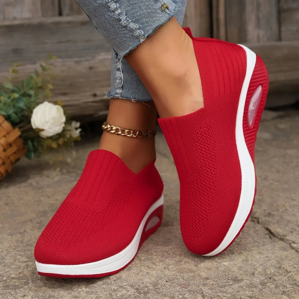Marina | Women's Slip On Cushioned Trainers