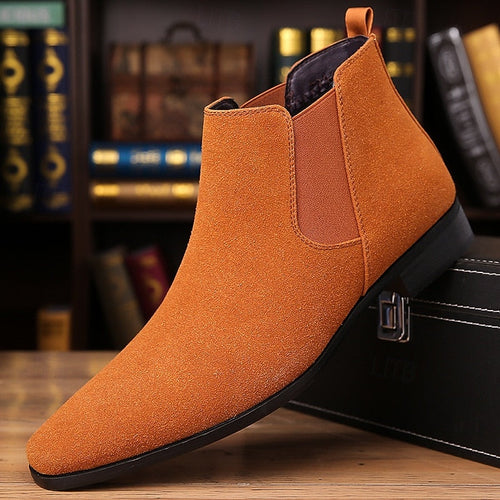 Mathias | Men's Chelsea Ankle Boots Leather Dealer