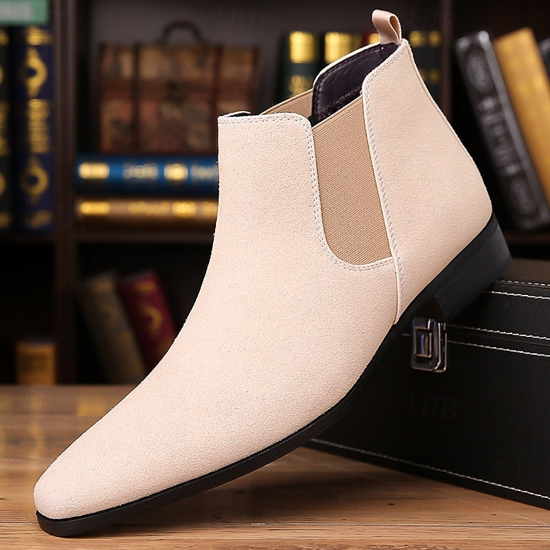 Mathias | Men's Chelsea Ankle Boots Leather Dealer