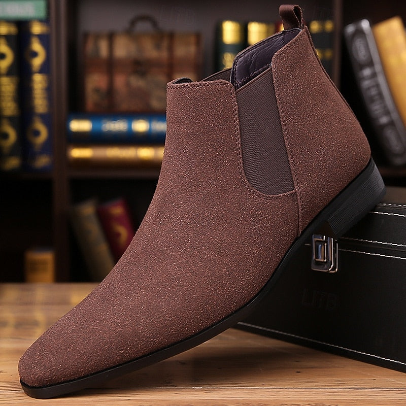 Mathias | Men's Chelsea Ankle Boots Leather Dealer