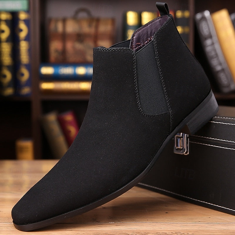 Mathias | Men's Chelsea Ankle Boots Leather Dealer