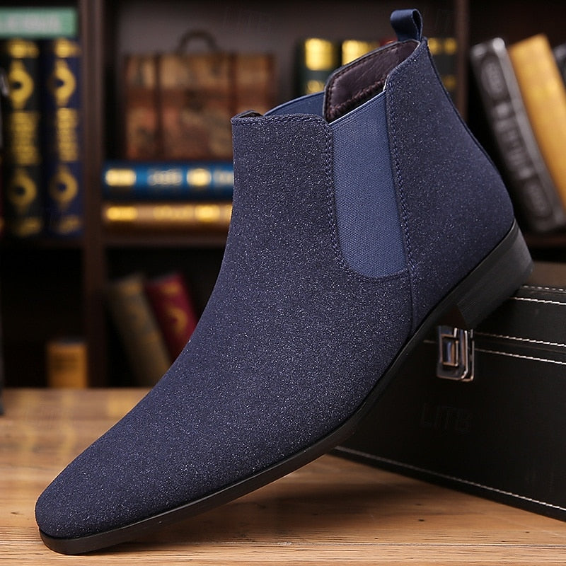 Mathias | Men's Chelsea Ankle Boots Leather Dealer