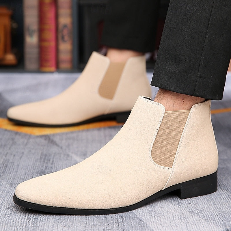Mathias | Men's Chelsea Ankle Boots Leather Dealer