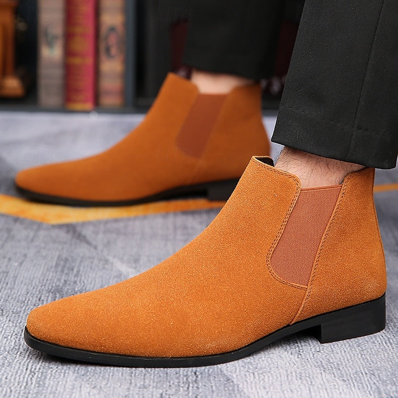 Mathias | Men's Chelsea Ankle Boots Leather Dealer