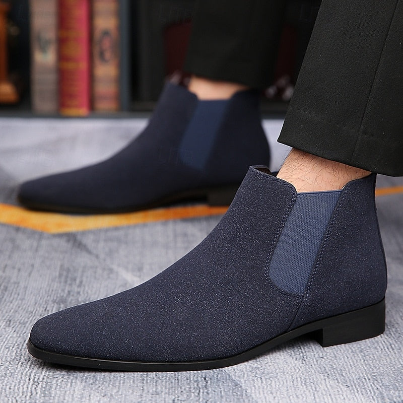 Mathias | Men's Chelsea Ankle Boots Leather Dealer