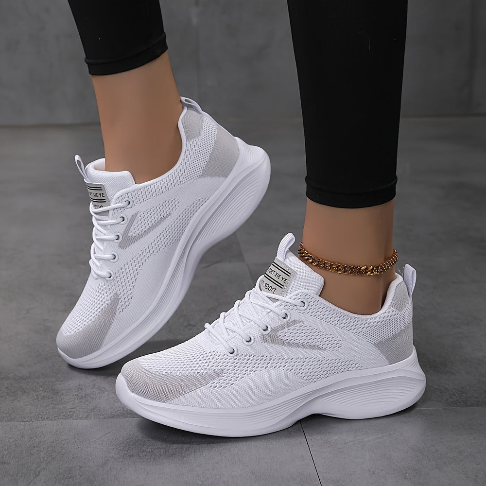 Maud | Women's White Trainers Comfortable