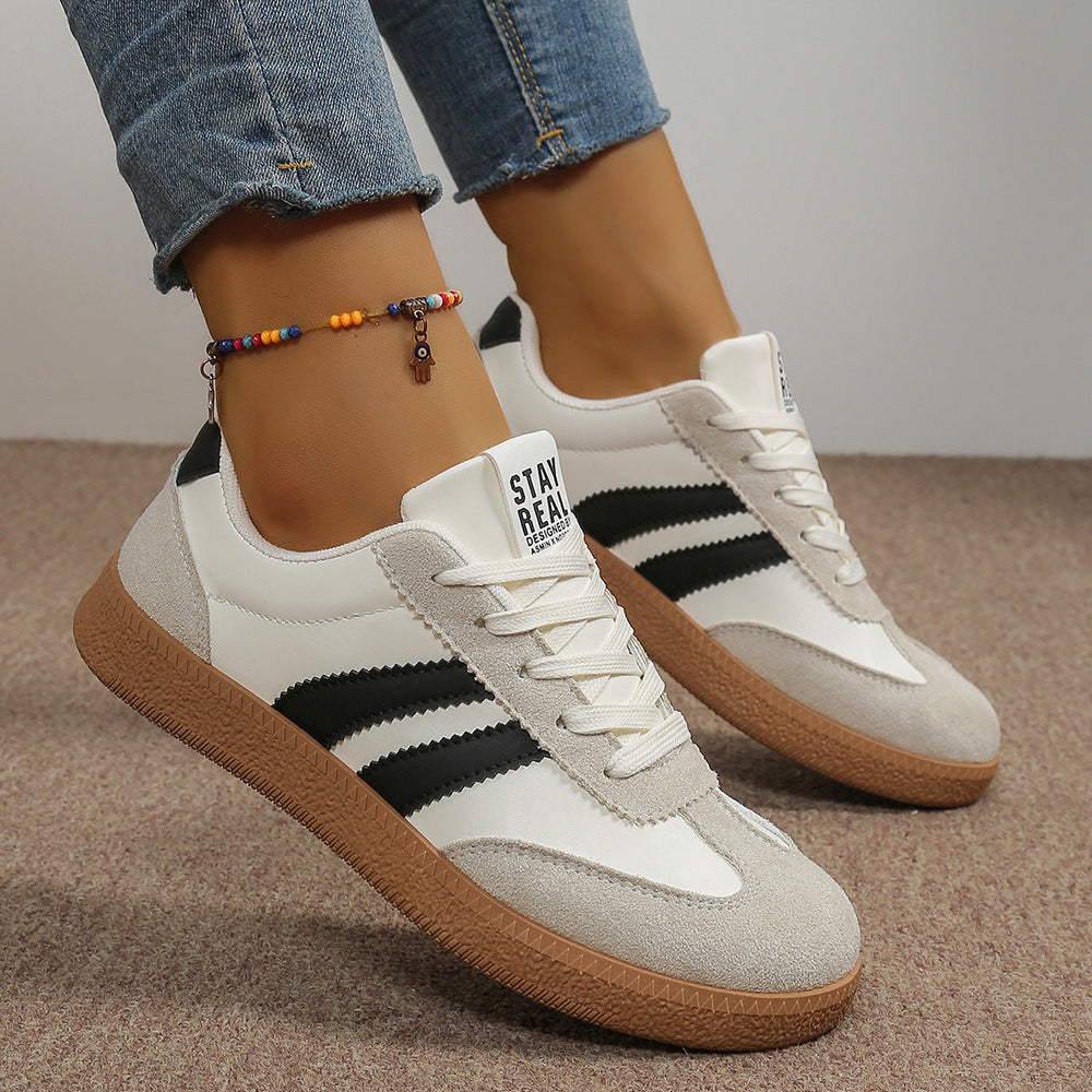 Melisande | Women's White Trainers Cushioned